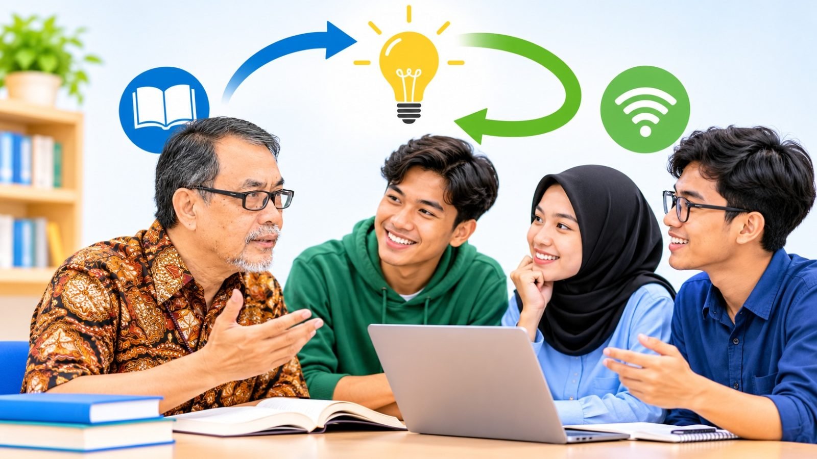 STRATEGI BERBAGI INSPIRASI Kepada Lintas Generasi