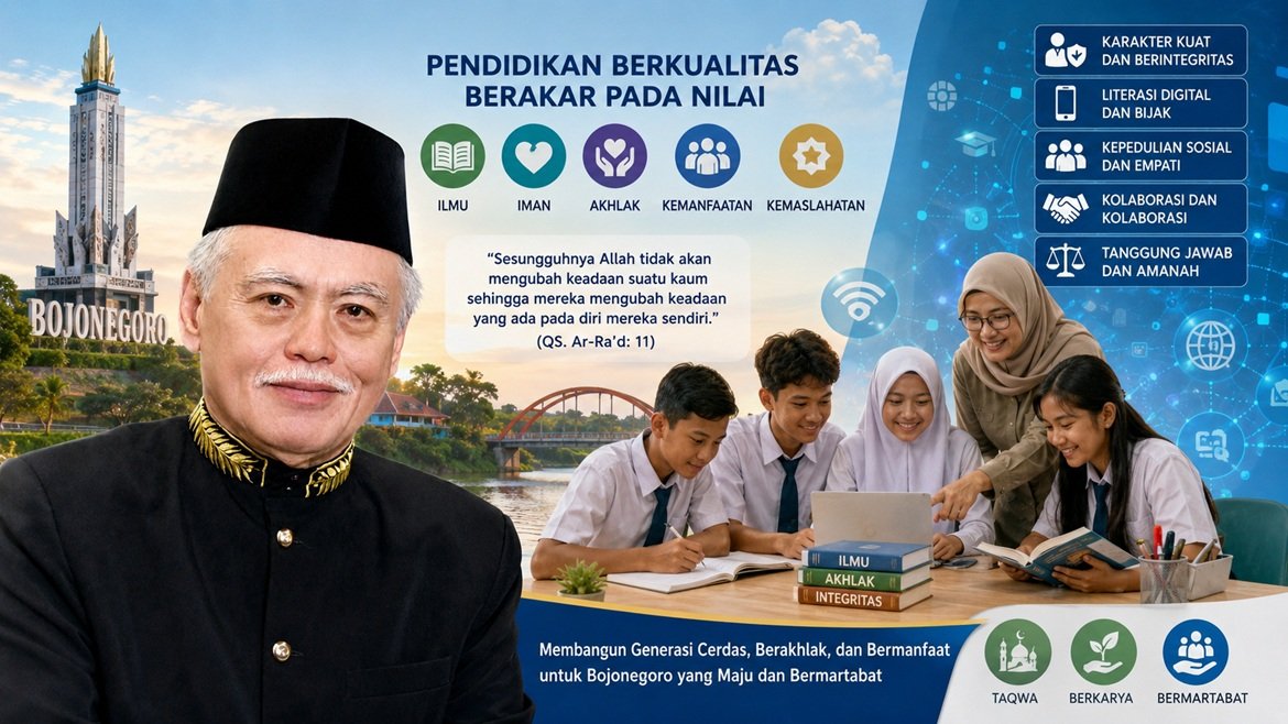 Membaca Arah Pendidikan Bojonegoro dari Perspektif Perilaku Berbasis Nilai Islam