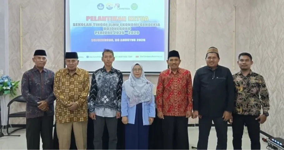 Selamat & Sukses atas Pelantikan Ketua STIE Cendekia Bojonegoro Periode 2025–2029