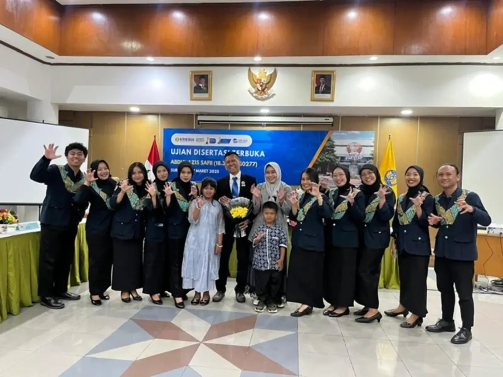 Dosen STIEKIA, Abdul Azis Safii, SE., MM Resmi Raih Gelar Doktor Ilmu Manajemen
