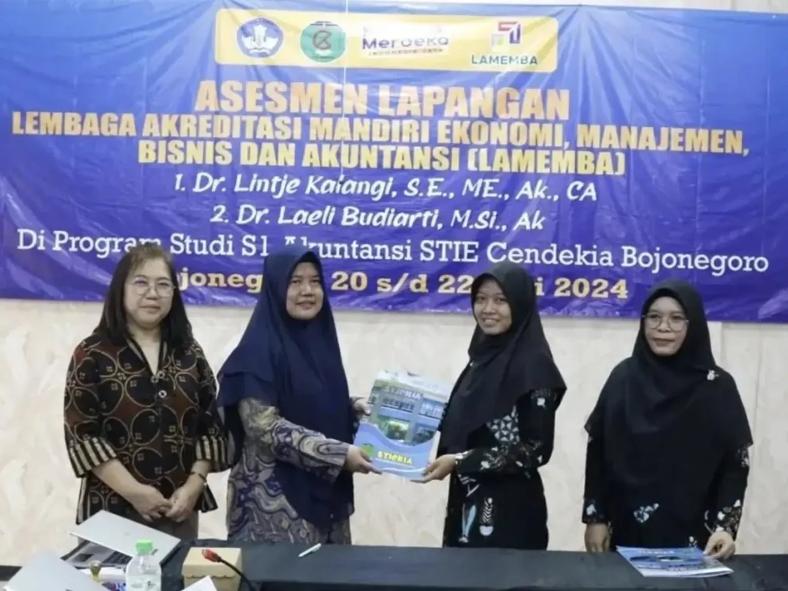 STIE Cendekia Bojonegoro Sukses Laksanakan Asesmen Lapangan Program Studi Akuntansi oleh LAMEMBA
