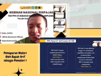Webinar Nasional Perpajakan Sukses Digelar Secara Online