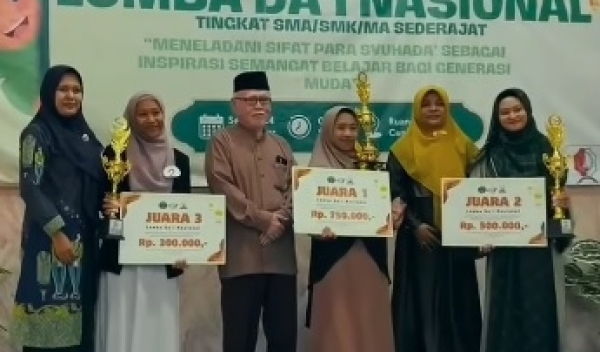 LDMC STIE Cendekia Sukses Gelar Lomba Da’i Nasional Tingkat SMA/SMK/MA Sederajat