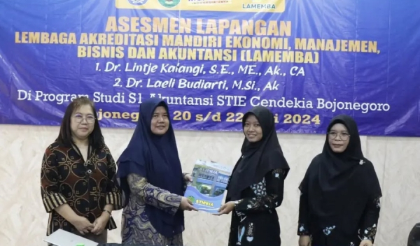 STIE Cendekia Bojonegoro Sukses Laksanakan Asesmen Lapangan Program Studi Akuntansi oleh LAMEMBA