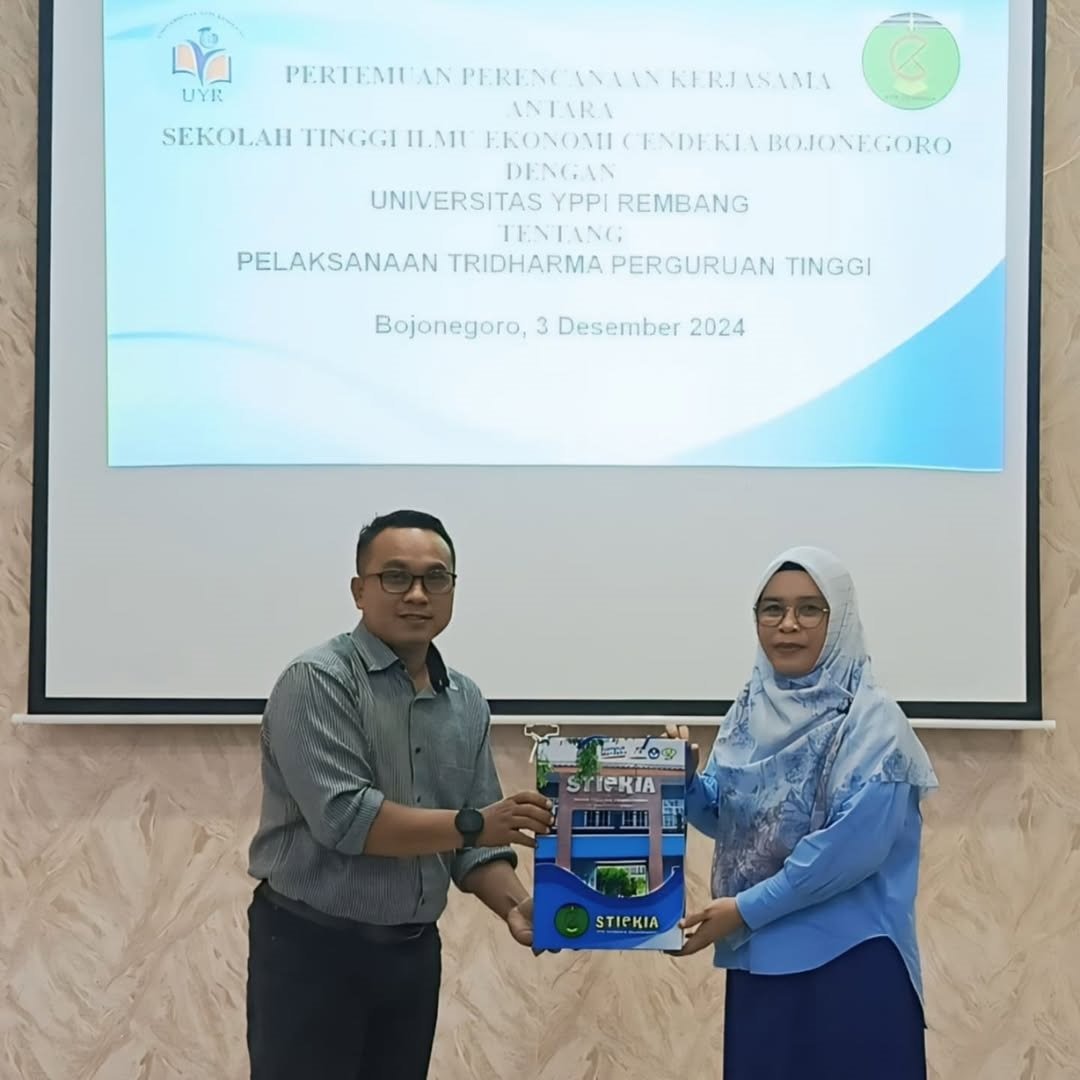 STIE Cendekia Bojonegoro Jajaki Kerja Sama dengan Universitas YPPI Rembang dalam Penguatan Tri Dharma Perguruan Tinggi