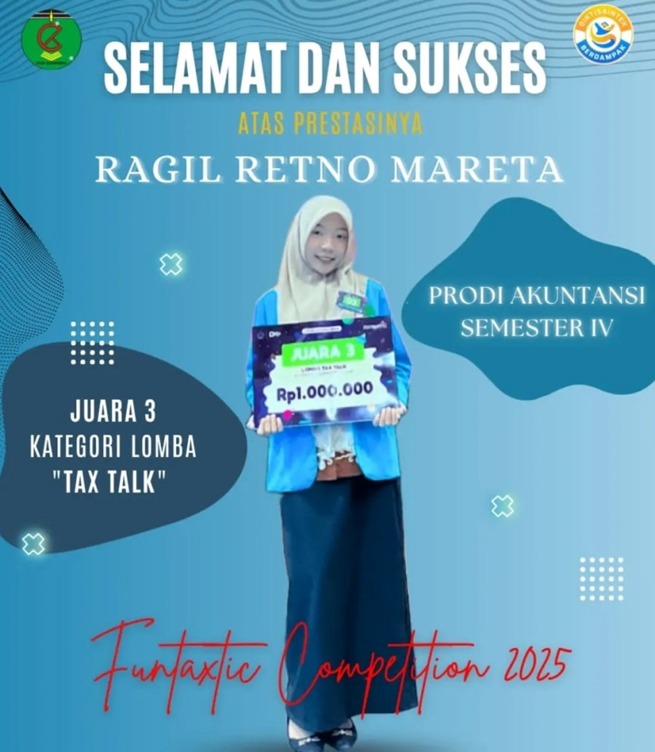 Mahasiswi STIE Cendekia Bojonegoro Raih Juara 3 Nasional di Ajang Fantastic Competition 2025